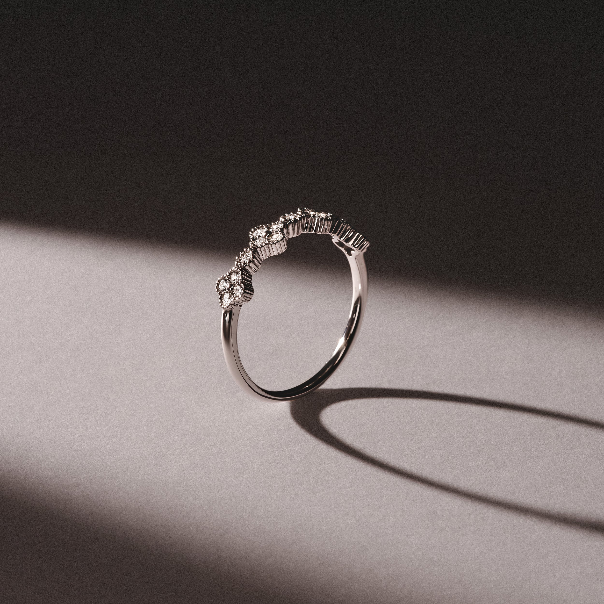 Alegria Lab Daimond Ring 0.27ct in 925 Silver